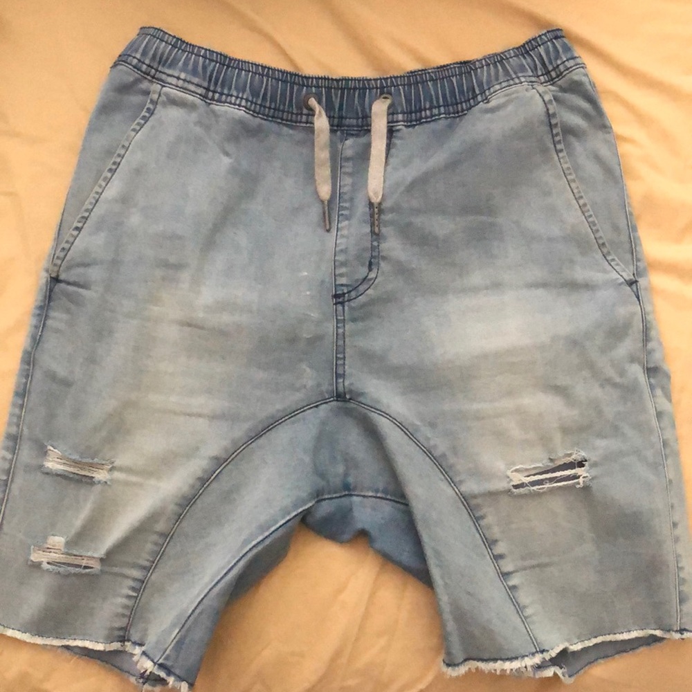 Zanerobe men’s denim shorts